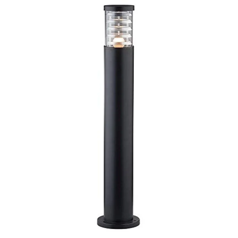 Външни стоящи лампи Tronco PT1 Big Black 004723 – Ideal Lux градински стълб в черен, 1x60W, IP44