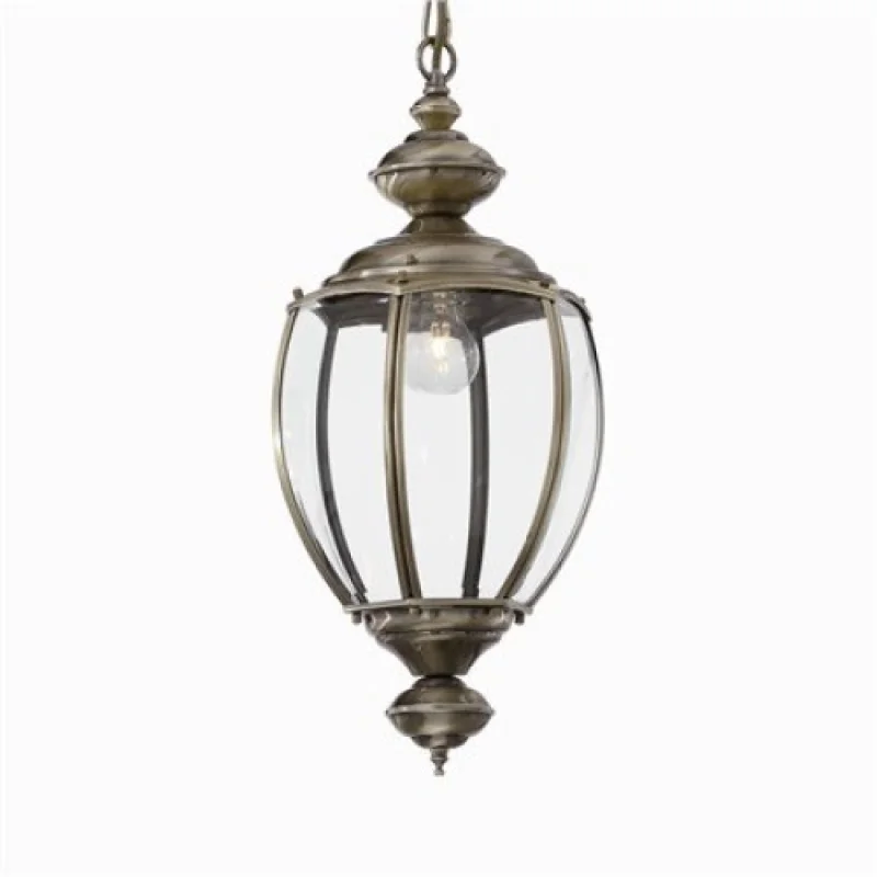 Пендели Norma SP1 Antique Brass 005911 – Ideal Lux пендел в античен месинг, 1X60W, IP20