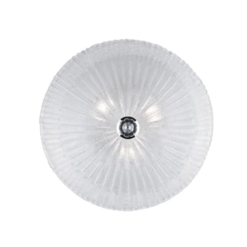 Плафони Shell PL3 CLEAR 008608 – Ideal Lux плафон в хром, 3x60W, IP20