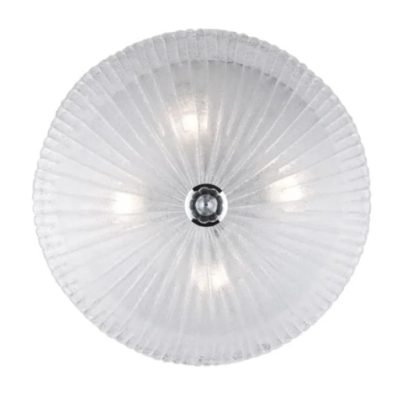 Ceiling Lights Shell PL4 CLEAR 008615 – Ideal Lux ceiling light in chrome, 4x60W, IP20