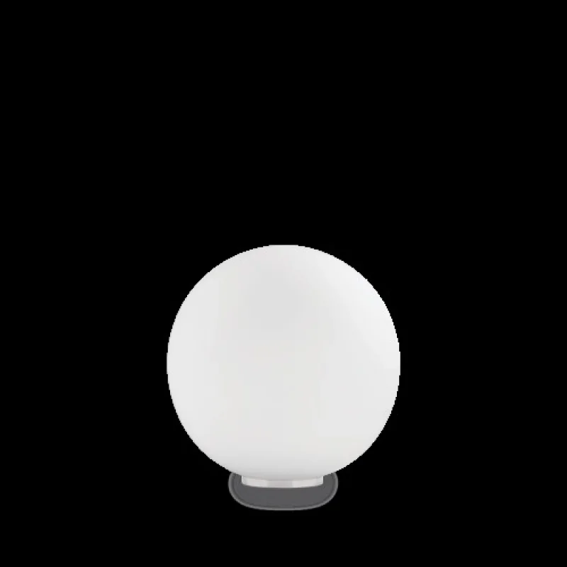 Table Lamps Mapa White TL1 D20 009155 – Ideal Lux table lamp in white, 1X60W, IP20