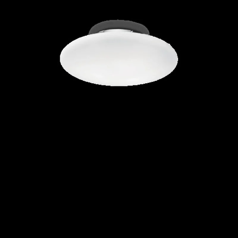 Плафони Smarties Bianco PL1 D33 009223 – Ideal Lux плафон в бял, 1x60W, IP20
