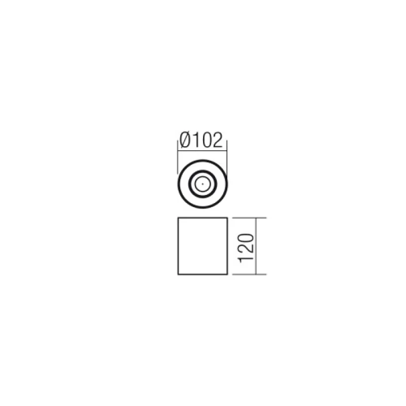 Kato... 01-1306 – Smarter луна за външен монтаж в матово бял, 1X35W, IP20