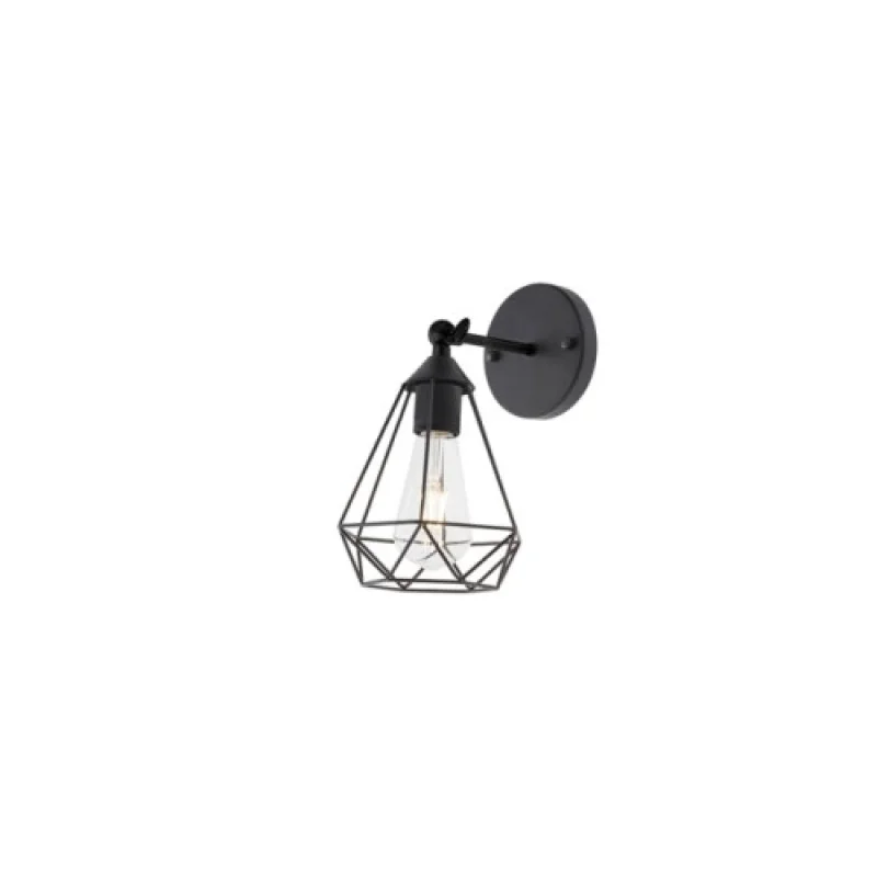 Стенно осветление (аплици) Krill 01-1387 – Smarter аплик в матово черен, 1X42W, IP:20