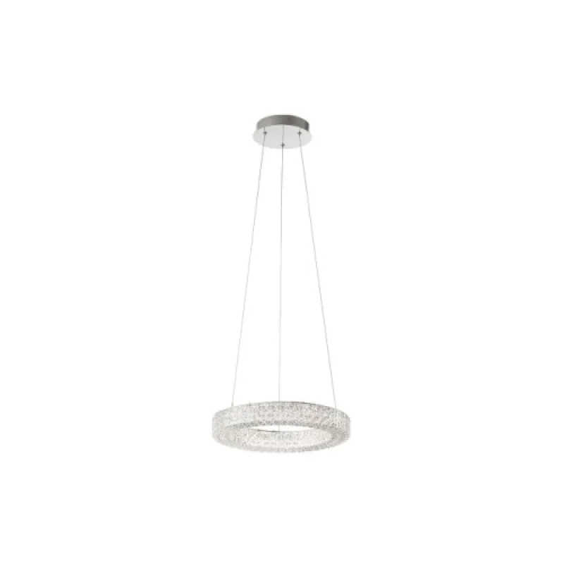 LED Pendants & Chandeliers Metis 01-1389 – Smarter LED pendant in chrome, 24W, 4000K, IP20