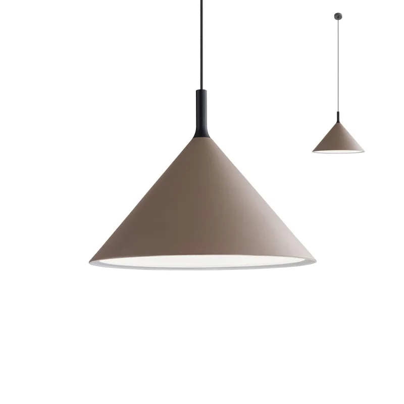 Pendant Lights Jaap 01-1609 – REDO pendant in matt black, 1X42W, IP20