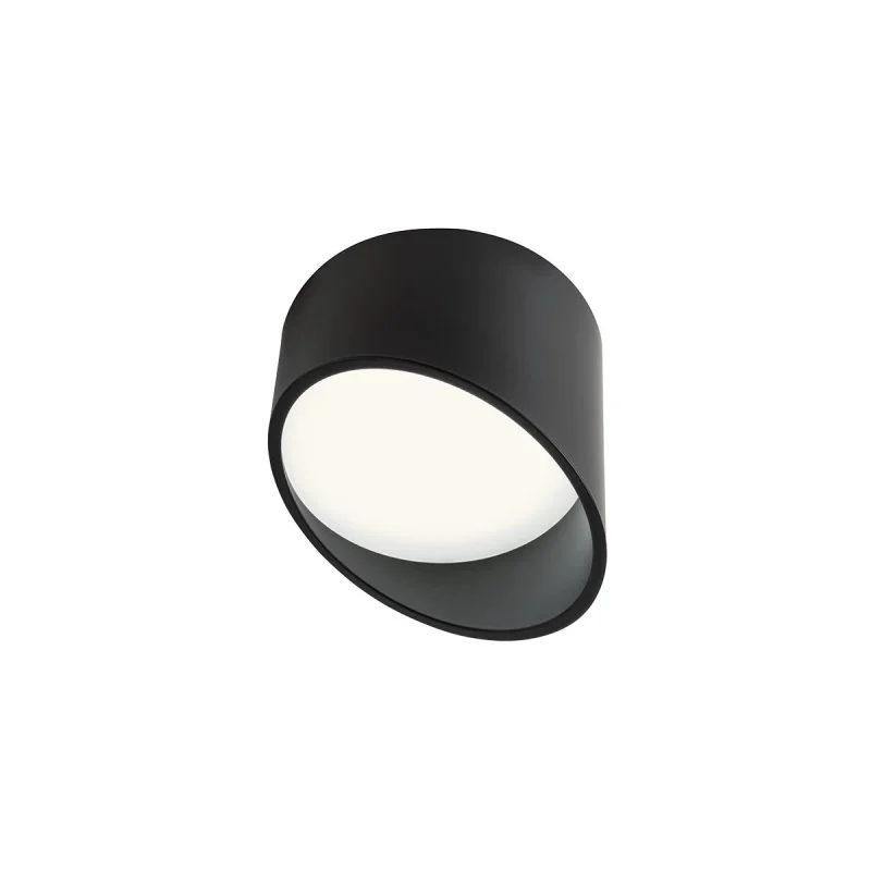 Outdoor Downlights Uto 01-1628 – REDO LED downlight for outdoor mounting in matt black, 12W, 3000K, IP20