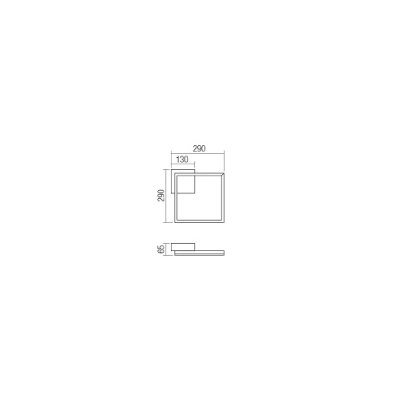 Klee 01-1636 – Smarter плафон в матово бял, 21W, 3000K, IP:20