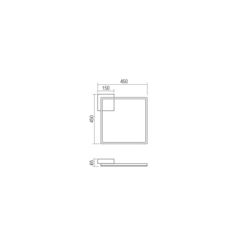 Klee 01-1639 – Smarter ceiling light in matt gold, 30W, 3000K, IP:20