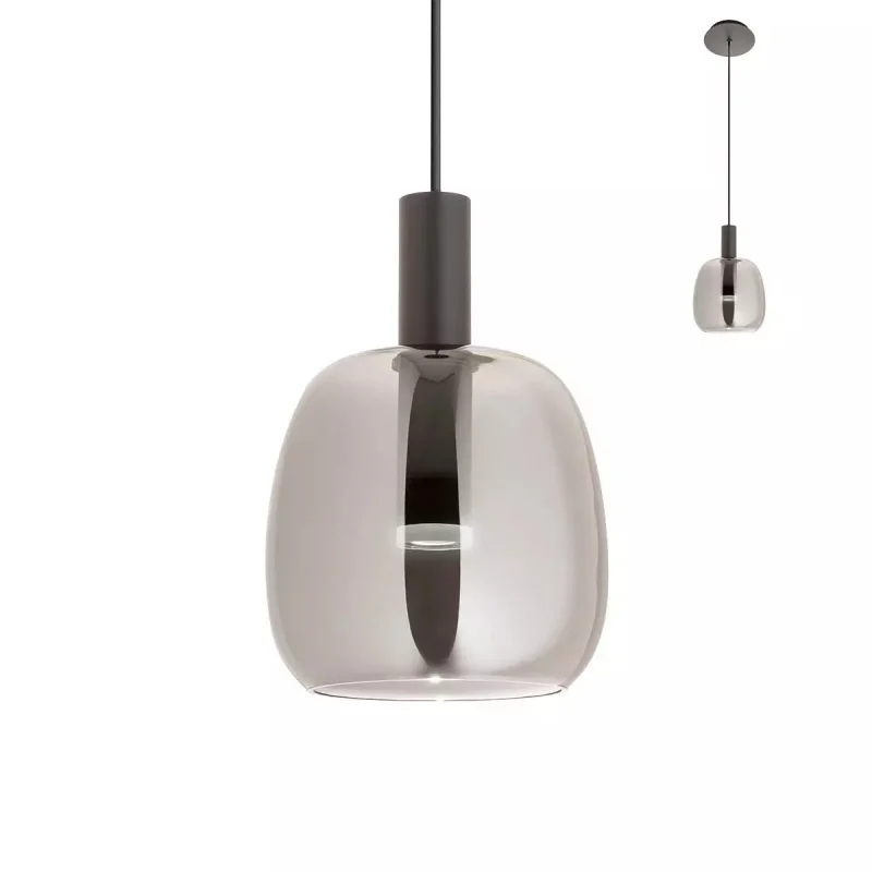 LED пендели и полилеи Candela 01-1820 – REDO LED пендел в матово черен, 6,6W, 3000K, IP20