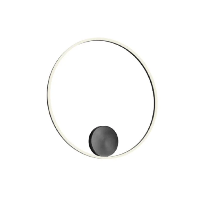 LED плафони Dali 01-1946 – REDO LED плафон в матово черен, 55W, 3000K, IP20