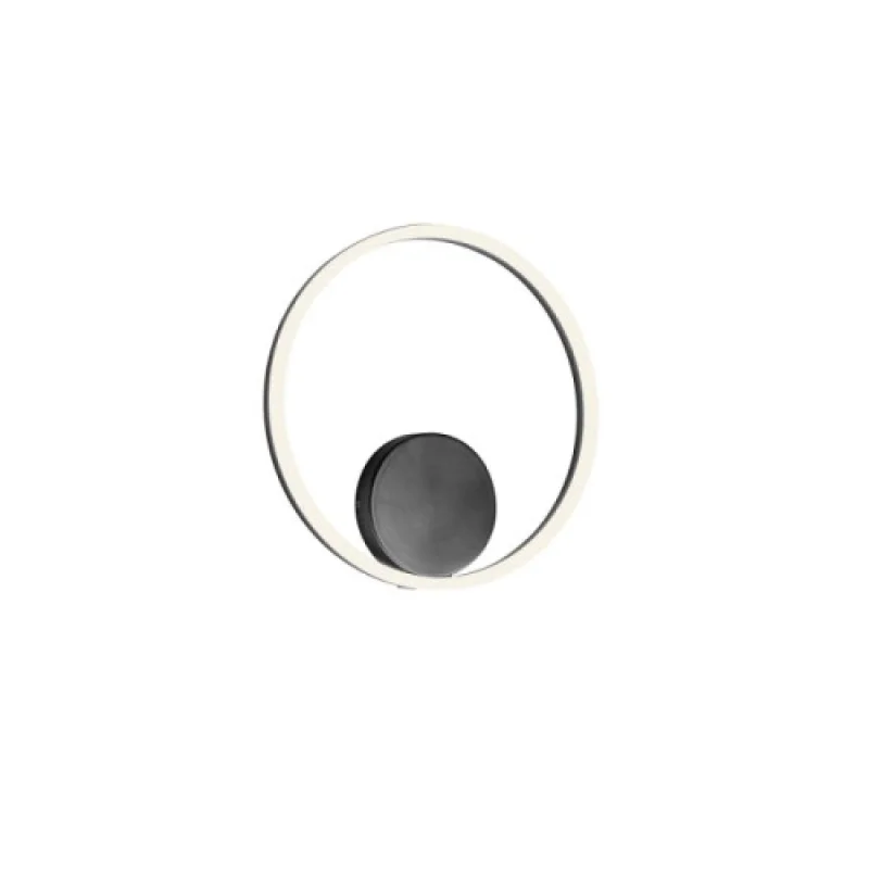 LED плафони Dali 01-1955 – REDO LED плафон в матово черен, 26W, 4000K, IP20