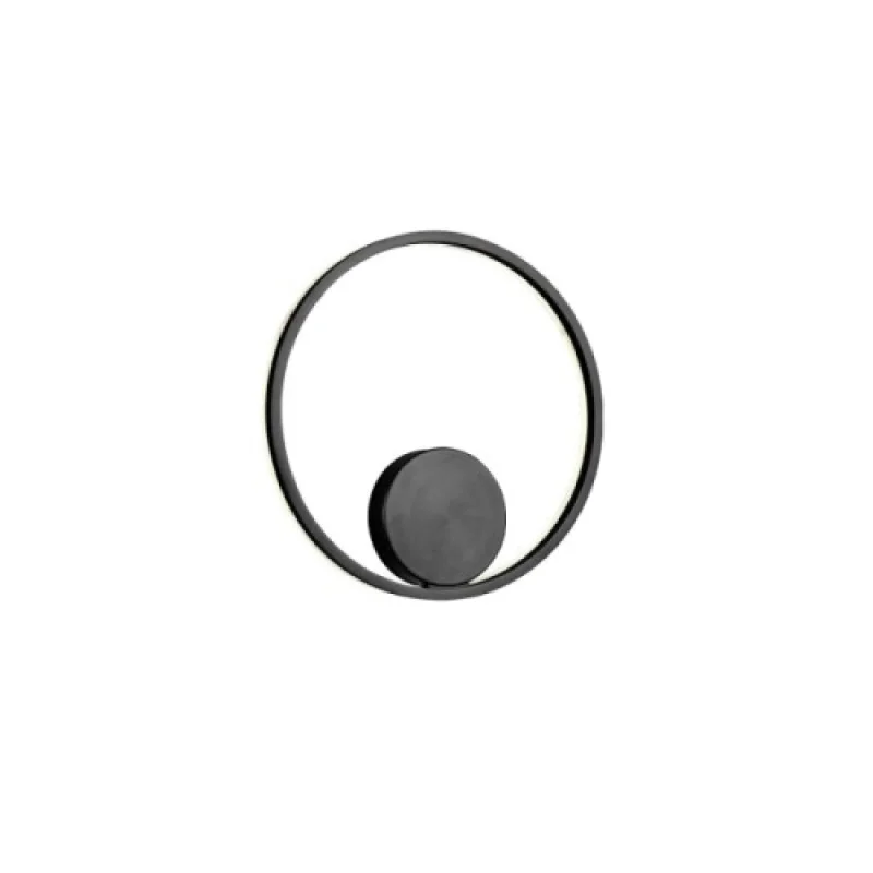 LED плафони Dali 01-1956 – REDO LED плафон в матово черен, 24,5W, 4000K, IP20