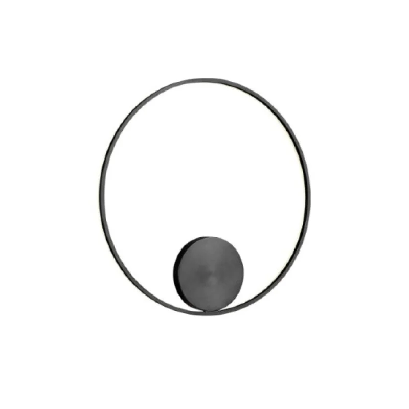 LED Ceiling Lights Dali 01-1960 – REDO LED ceiling light in matt black, 54W, 4000K, IP20