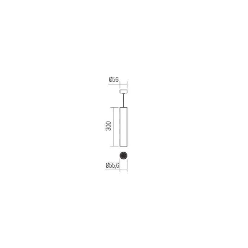 Axis 01-2154 – Smarter пендел в меден мат, 1X35W, IP20