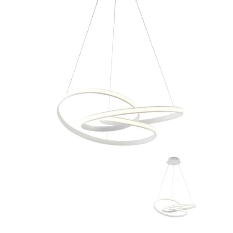 LED пендели и полилеи Sintra 01-2190 – Smarter LED пeндел в матово бял, 40W, 3000K, IP20