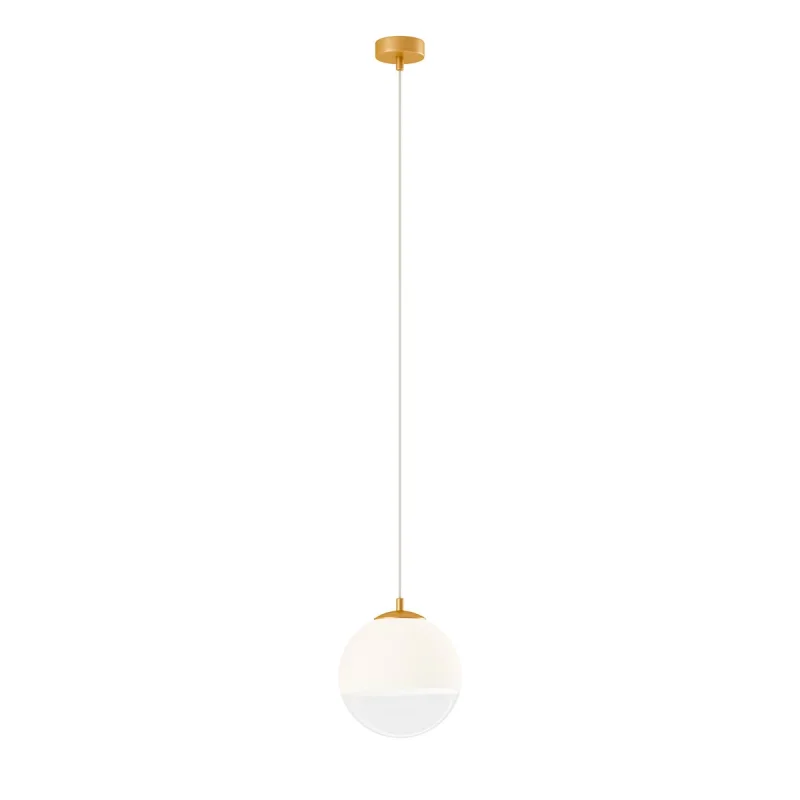 Pendant Lights Berry 01-2266 – REDO pendant in matt brass, 1X42W, IP20