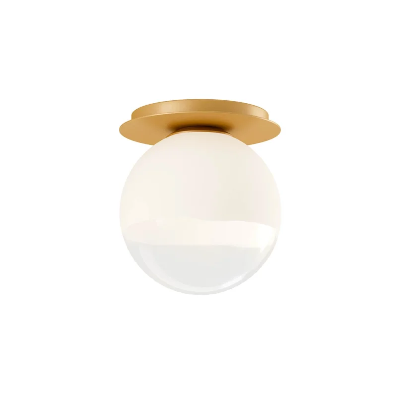 Ceiling Lights Berry 01-2278 – REDO ceiling light in matt brass, 1X42W, IP20