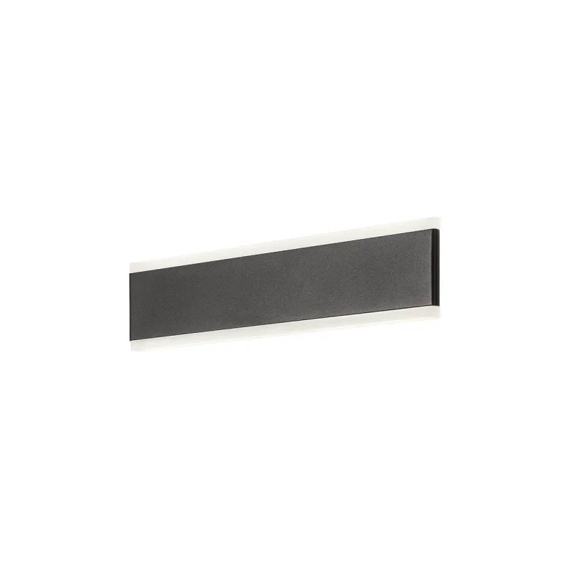 Wall Lights Rail 01-2299 – REDO LED wall light in black matt, 16W, 3000K, IP20