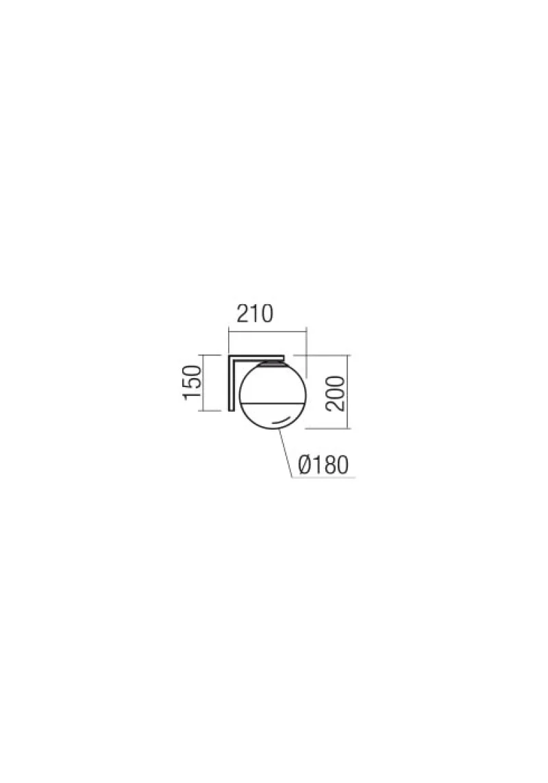 Berry 01-2303 – REDO аплик в хром, 1X42W, IP20