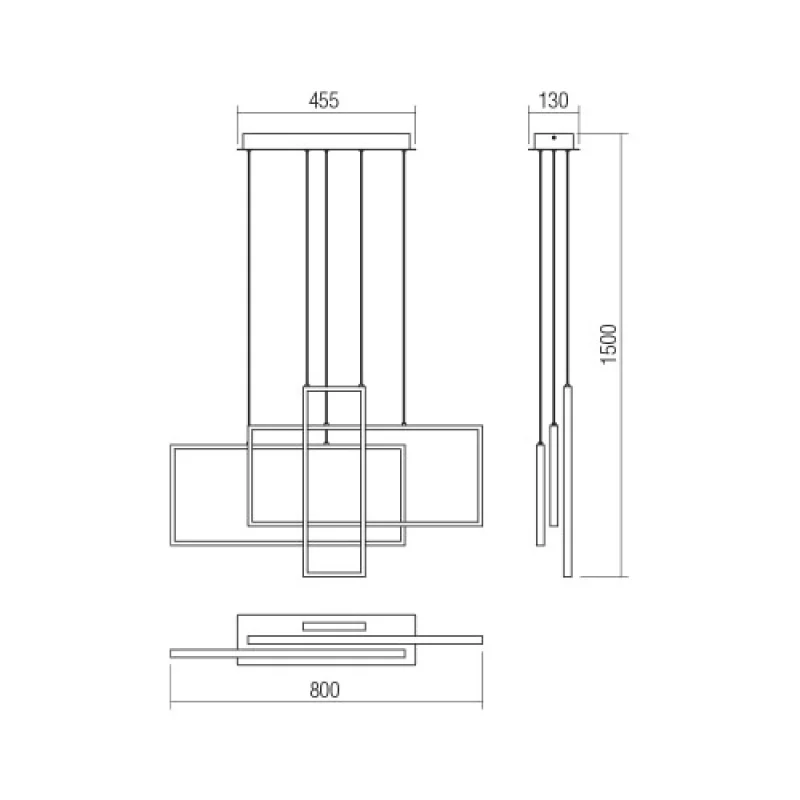 Plana 01-2314 – Smarter пендел в матово златист, 60W, 3000K, IP:20