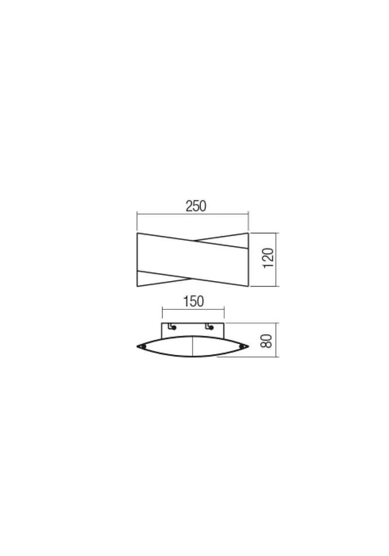 Xavier 01-2378 – REDO LED аплик в бял, 17W, 3000K, IP20