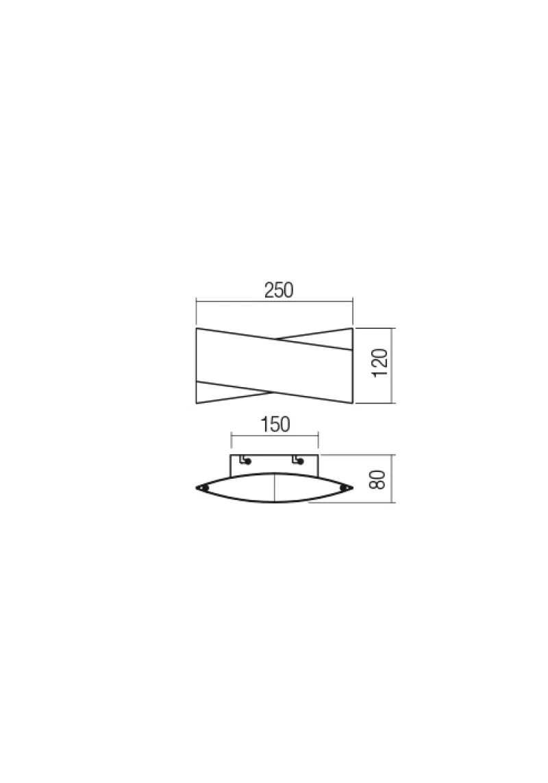 Xavier 01-2380 – REDO LED wall light in white, 17W, 3000K, IP20