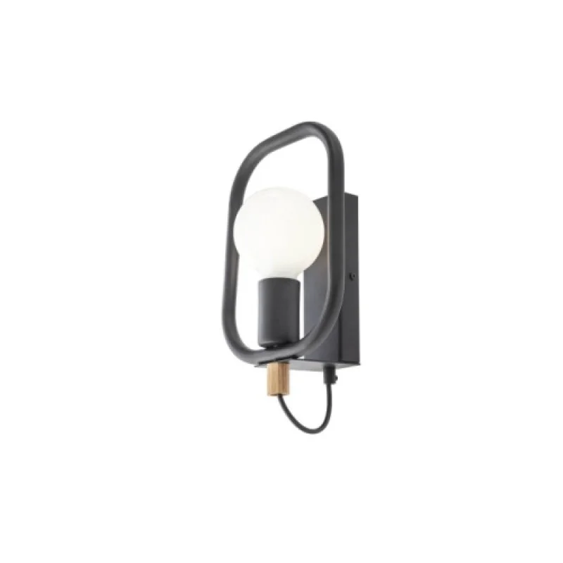 Стенно осветление (аплици) Aeris 01-2406 – Smarter аплик в матово черен, 1X42W, IP20