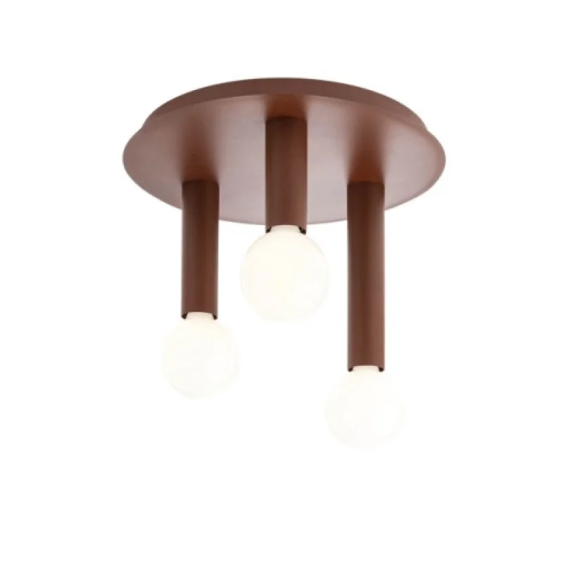 Ceiling Lights Taj 01-2413 – Smarter ceiling light in rust, 3X42W, IP:20