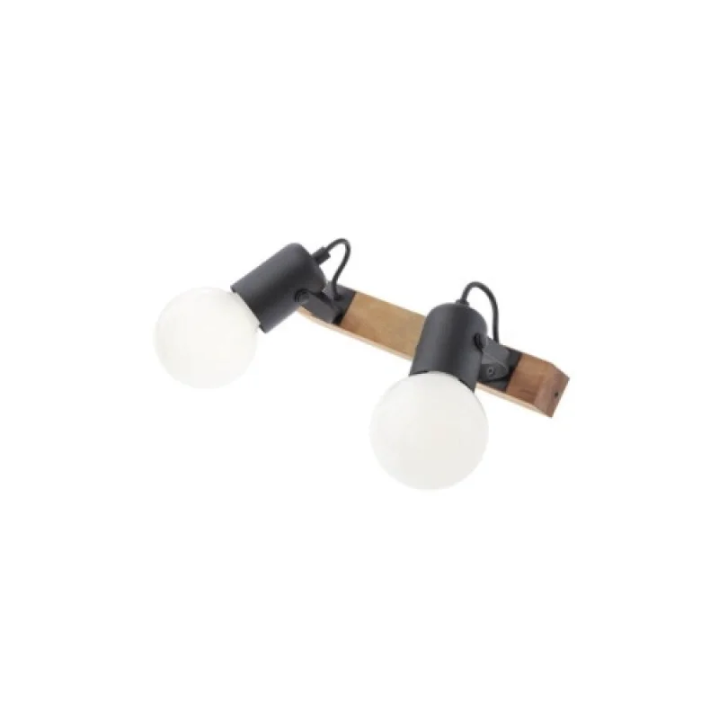 Spotlights Taffi 01-2416 – Smarter spotlight in matt black, 2X42W, IP20
