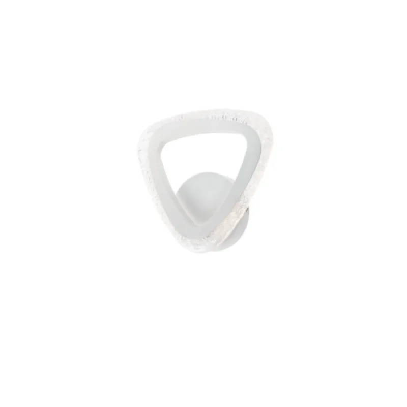 Стенно осветление (аплици) Petalo 01-2458 – Smarter LED аплик в бял, 12W, 6000K, IP20