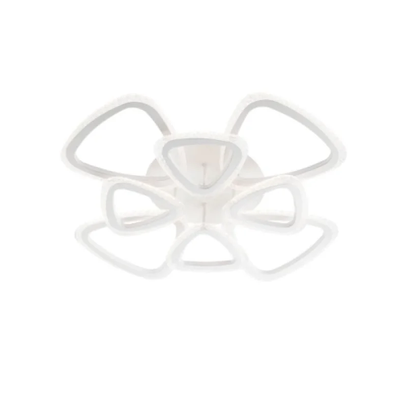 LED Ceiling Lights Petalo 01-2460 – Smarter LED ceiling light in white, 120W, 6000K, IP20