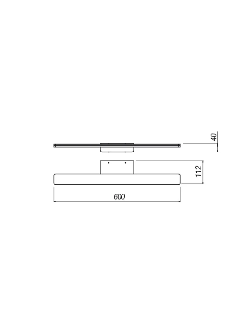 Barrio 01-2502 – REDO LED wall light for bathroom in black, 17,25W, 3000K, IP44