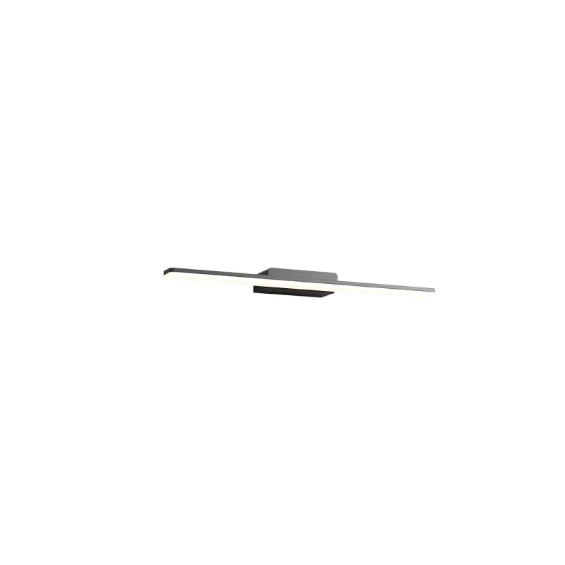 Bathroom Lighting Barrio 01-2502 – REDO LED wall light for bathroom in black, 17,25W, 3000K, IP44
