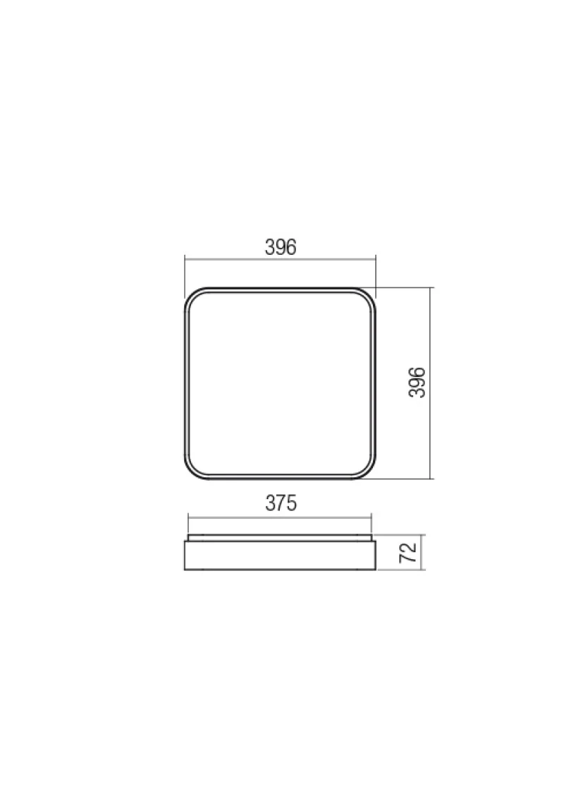 Yomo 01-2577 – REDO LED ceiling light in matt gold, 47W, 3000K, IP20