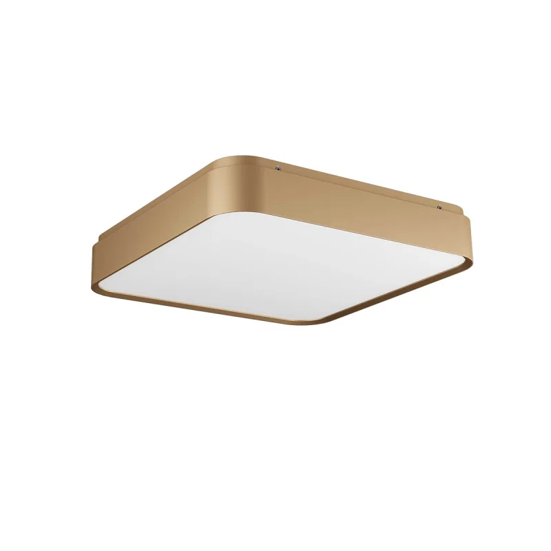 LED Ceiling Lights Yomo 01-2577 – REDO LED ceiling light in matt gold, 47W, 3000K, IP20