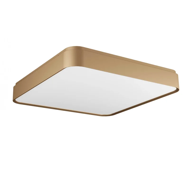 LED Ceiling Lights Yomo 01-2580 – REDO LED ceiling light in matt gold, 60W, 3000K, IP20