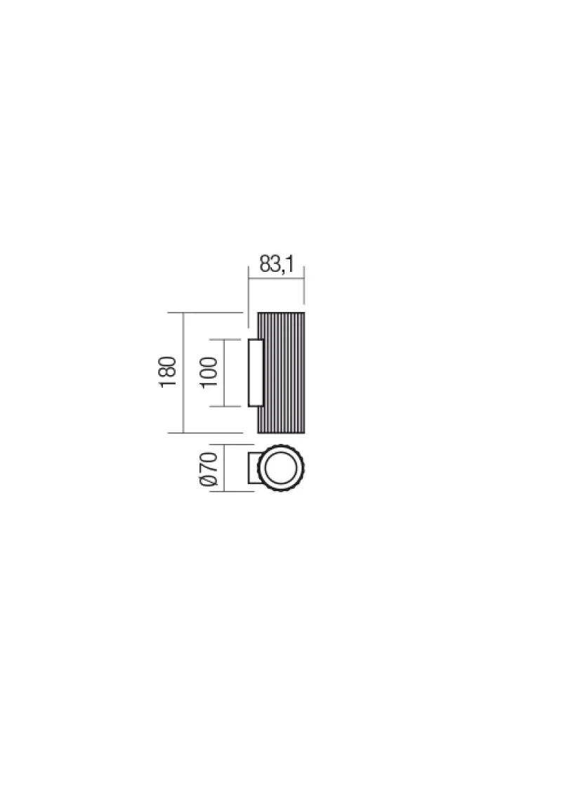 Delphi 01-2583 – REDO аплик в матово златист, 2X7W, IP20