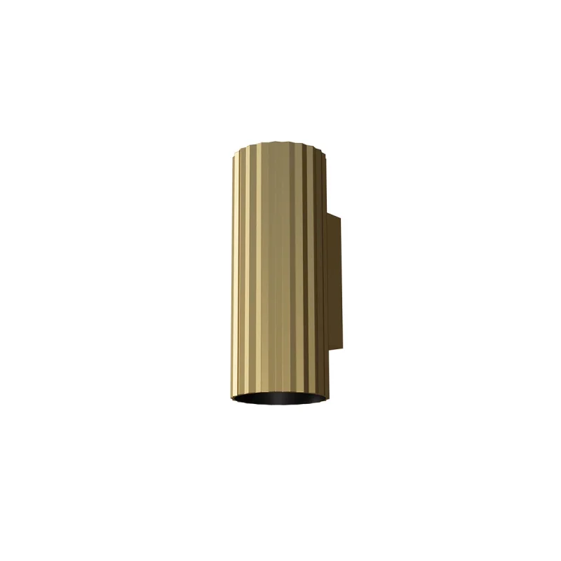 Стенно осветление (аплици) Delphi 01-2583 – REDO аплик в матово златист, 2X7W, IP20