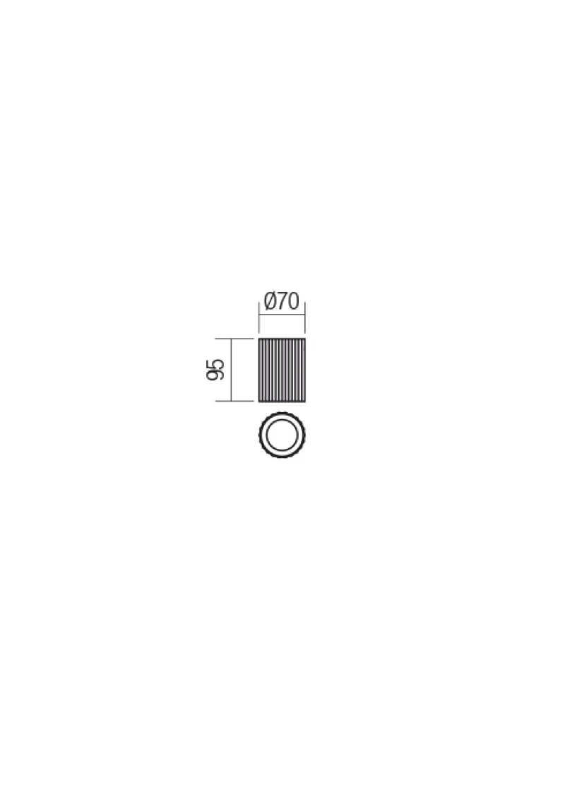 Delphi 01-2585 – REDO луна за външен монтаж в матово златист, 1X7W, IP20