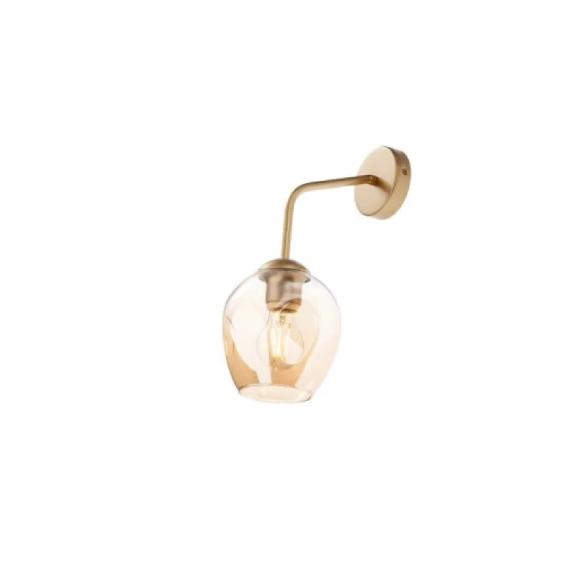 Wall Lights Pierce 01-2617 – Smarter wall light in matt gold, 1X42W, IP20