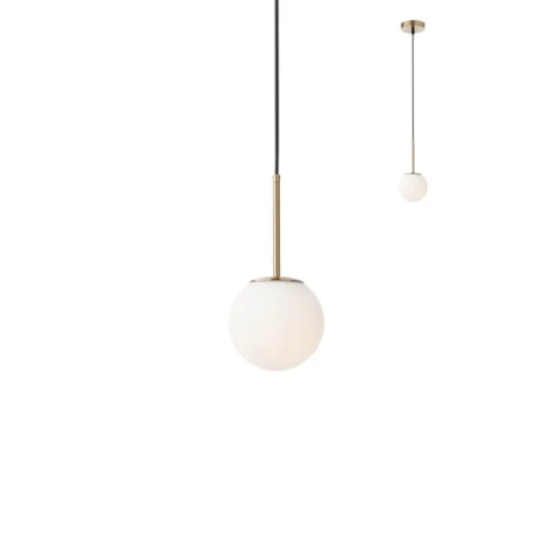 Pendant Lights Niva 01-2623 – Smarter pendant in matt gold, 1X28W, IP20