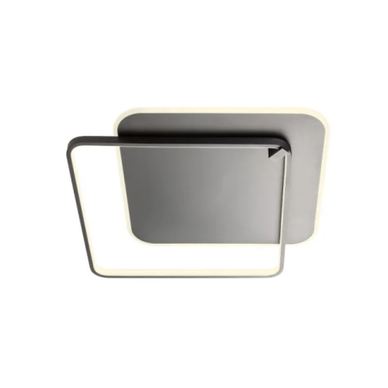 LED Ceiling Lights Arp 01-2662 – Smarter LED ceiling light in matt black, 55W, 3000K, IP20