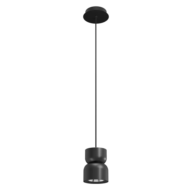 LED пендели и полилеи Yona 01-2685 – REDO LED пендел в матово черен, 1X5W, 3000K, IP20