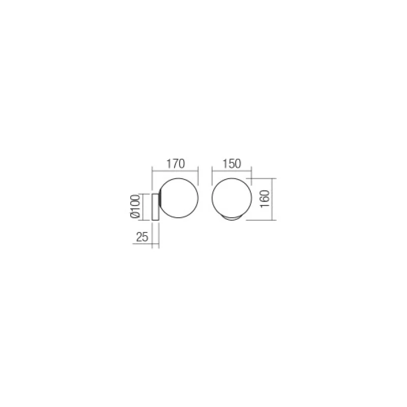 Volley 01-2713 – Smarter аплик в матово златист, 1X28W, IP20