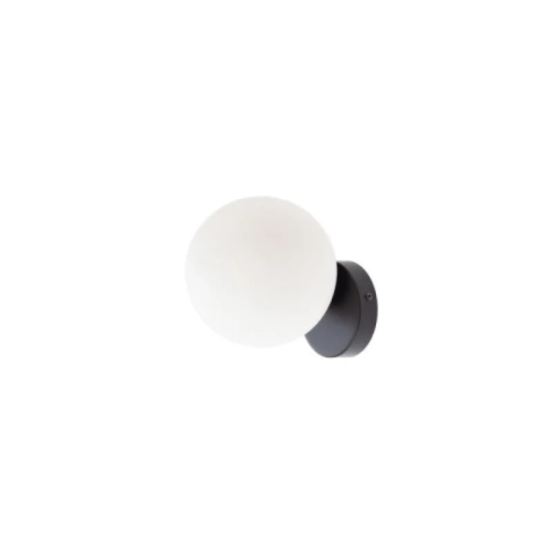 Wall Lights Volley 01-2714 – Smarter wall light in matt black, 1X28W, IP20