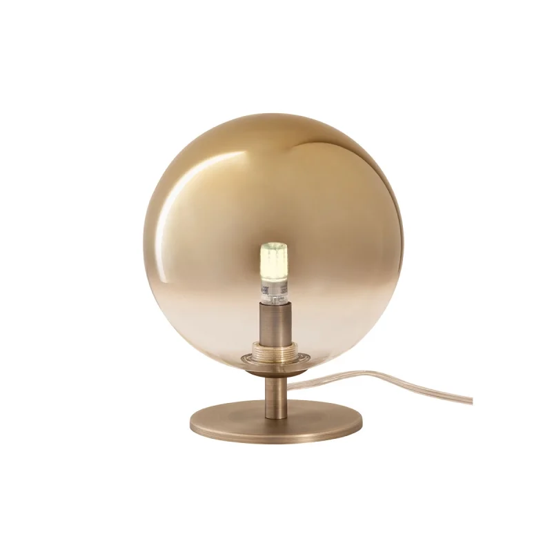 Table Lamps Roy 01-2782 – REDO table lamp in matt antique brass, 1X10W, IP20