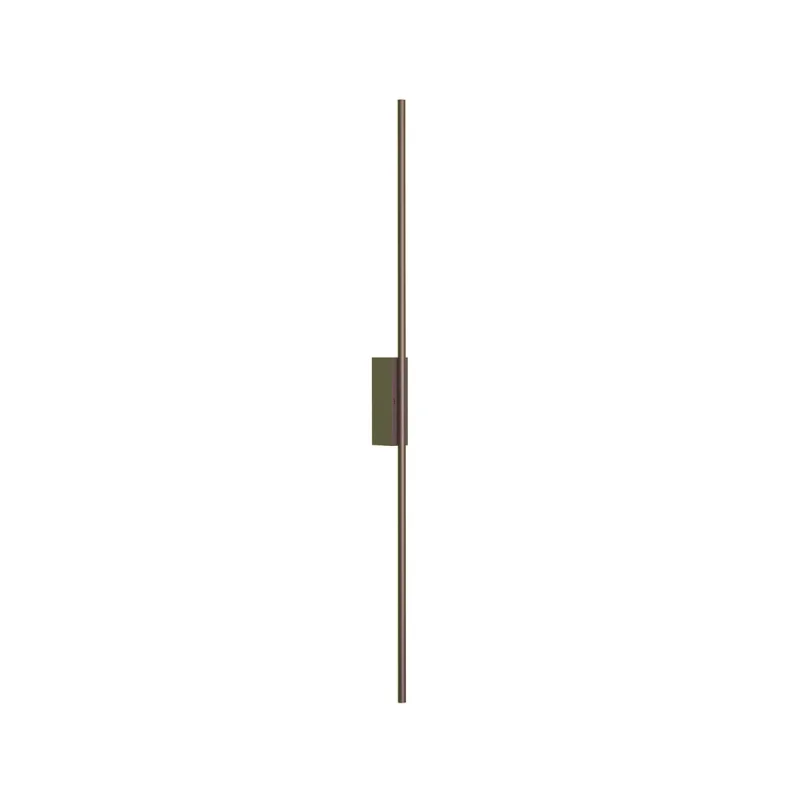 Wall Lights Stick 01-2790 – REDO LED wall light with switch in matt brass, 24W, 3000K, IP20