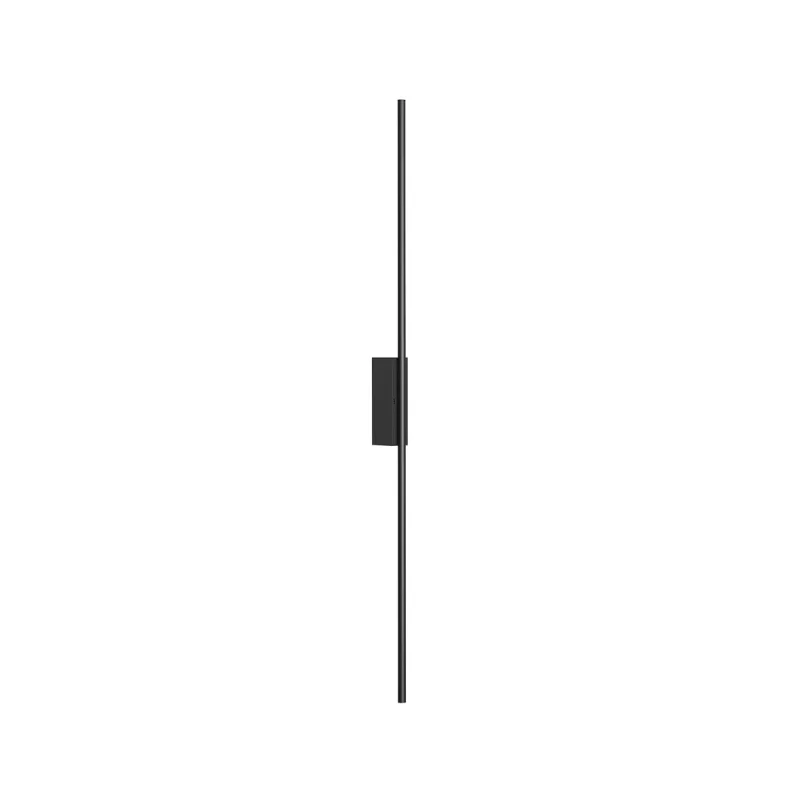 Wall Lights Stick 01-2791 – REDO LED wall light with switch in matt black, 24W, 3000K, IP20