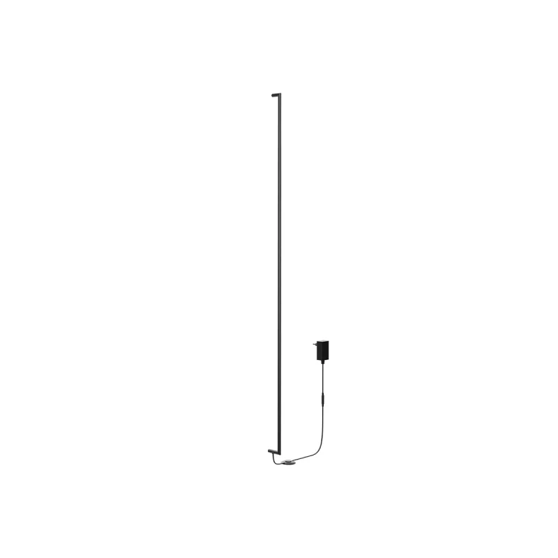 Wall Lights Stick 01-2795 – REDO LED wall light in matt black, 48W, 3000K, IP20